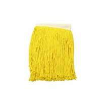 ผ้าถูพื้น 10 นิ้ว สีเหลือง Wet Mop Refill (ซับน้ำได้ดี เป็นผ้า Cotton) ราคาต่อผืนแต่ต้องซื้อยกโหล 0