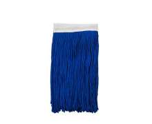 ผ้าม็อบถูพื้น ขนาด 6 นิ้ว สีน้ำเงิน 300 กรัม  เกรด เอ ของไทย Wet Mop Refill (ซับน้ำได้ดี เป็นผ้า Cotton) ราคาต่อผืนแต่ต้องซื้อยกโหล