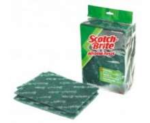 สก๊อตช์-ไบรต์™ แผ่นใยขัดสีเขียว เบอร์ 96 ขนาด 4.5X6 นิ้ว จำนวน 10 ชิ้น