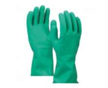 ถุงมือยางสีเขียว 1คู่  แอล 0