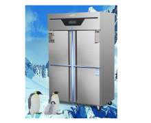 ตู้เย็นสแตนเลส ตู้เย็น4ประตูยืนแช่แข็ง -18 องศาC