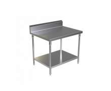  โต๊ะสแตนเลส เกรด 304  T1-1  ขนาด 75*120*80+15 ซม. 