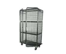 linen trolley รถเข็นผ้า สแตนเลสเกรด304 CW-088(ไทย) โครงเชื่อมแข็งแรงไม่ประกอบน็อคดาว 50*100*174 cm.  0