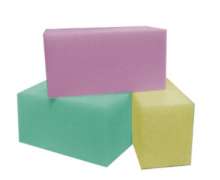 ฟองน้ำก้อนใหญ่ ขนาด  254 x 122 x 95 mm. ราคาโหลละ180 0