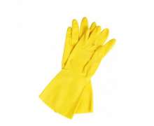 ถุงมือยางเอนกประสงค์ สีเหลือง 1 โหล ยาว9.5 นิ้ว ปลอดภัยใช้กับอาหาร (1โหล) 0