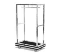 รถเข็นกระเป๋าสแตนเลส Luggage Trolley โรงงานผลิต รุ่น CW-063