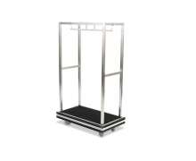 รถเข็นกระเป๋าสแตนเลส Luggage Trolley โรงงานผลิต รุ่น CW-063