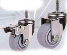 ล้อยางเทาขาสแตนเลส เกรด 304