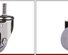 ล้อยางเทาขาสแตนเลส เกรด 304