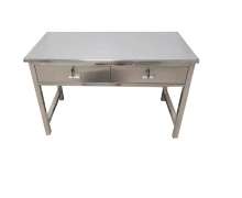 โต๊ะสแตนเลสมีลิ้นชัก