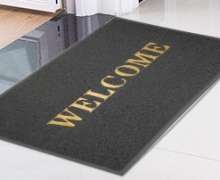 พรมดักฝุ่นwelcome ขนาด 40*60 ซม.สีเทา 0