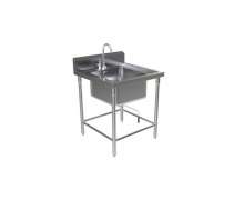 ซิงค์สแตนเลส โรงงานผลิต อ่างล้างจานสแตนเลส1หลุม Sink stainless รุ่น ST3-1 ขนาด 700*700*800*150 mm. สั่งทำได้