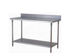  โต๊ะสแตนเลส เกรด 304  T1-1  ขนาด 75*120*80+15 ซม. 