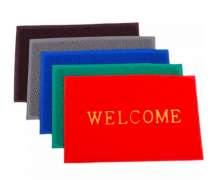 พรมดักฝุ่น สำเร็จรูปมีข้อความwelcome  ขนาด (ซม.) 120*150 0