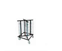 รถเข็นเสียบจานมีล้อ40ใบ MOBILE PLATE RACK FOR 40 PLATES -CW-40 0