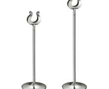 ป้าย NUMBER วางบนโต๊ะอาหาร Stainless Number stand H 15,30,38,50 cm