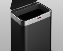 ถังขยะสแตนเลสอัตโนมัติ75ลิตร ขนาด  42x30x87cm