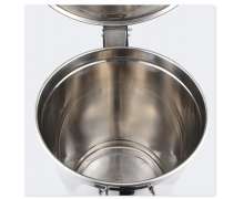 ถังขยะสแตนเลสเท้าเหยียบ 304 ขนาด 90 ลิตร 