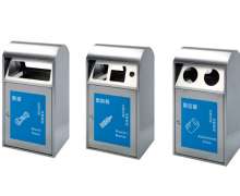 ถังขยะสแตนเลส 50*40 สูง100 ซม.ด้านหน้าทึบ