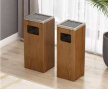 ถังขยะไม้เนื้อแข็ง ขนาด 26*31 สูง 75 ซม. 0