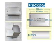 มีสินค้า ฝาถังขยะเคาเตอร์สี่เหลี่ยม F-300*200A 0