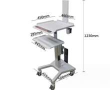 รถเข็นทางการแพทย์ รถเข็นวางมอนอเตอร์