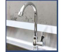 ซิงค์สแตนเลส อ่างล้างจานสแตนเลส2หลุม Sink stainless เกรด304หนา1.2มิล ขนาด 100X50X80mm.