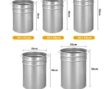 ถังขยะด้านใน เป็นสังกะสี