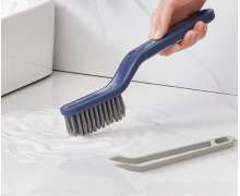 ชุดแปรงทำความสะอาดสุขภัณฑ์ แปรงขัดพื้น มีหัวแปรงเล็กขัดช่องว่าง ขัดพื้นจุดที่เข้าไม่ถึง พร้อมที่ปาดน้ำแปรงล้างพื้น อเนกประสงค์ ขนทรงสามเหลี่ยม 0