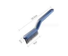 ชุดแปรงทำความสะอาดสุขภัณฑ์ แปรงขัดพื้น มีหัวแปรงเล็กขัดช่องว่าง ขัดพื้นจุดที่เข้าไม่ถึง พร้อมที่ปาดน้ำแปรงล้างพื้น อเนกประสงค์ ขนทรงสามเหลี่ยม