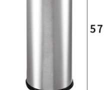 ถังขยะสแตนเลสมีใส้กรอง ขนาด 23*57 ซม.