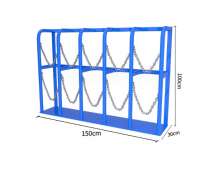 ที่เก็บถังแก๊สเส้นผ่าศูนย์กลาง 27 ซม 20 ถัง