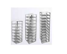 แร็คสแตนเลสแช่เย็น Freezer rack แร็คหลอดทดลอง