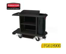 รถเข็นแม่บ้านรับเบอร์เมด Rubbermaid รุ่น FG618900 0