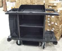 รถเข็นแม่บ้านรับเบอร์เมด Rubbermaid รุ่น FG618900
