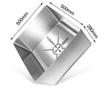 ลูกอ่างสแตนเลส หนา1.2มิล