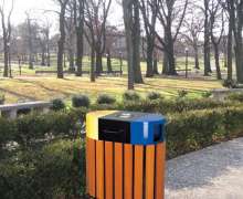 ถังขยะนอกอาคาร