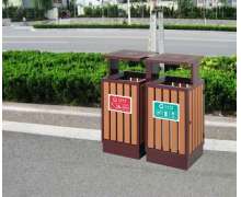 ถังขยะนอกอาคาร