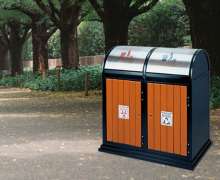 ถังขยะนอกอาคาร