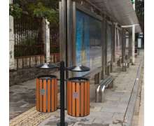 ถังขยะนอกอาคาร