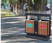 ถังขยะนอกอาคาร