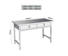 โต๊ะทำงานสแตนเลส,โต๊ะวางคอมพิวเตอร์สแตนเลส,โต๊ะสแตนเลสมีลิ้นชัก, 0