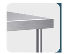 โต๊ะสแตนเลส1ชั้นเกรด 304 รับน้ำหนักได้ 300 กก เหมาะสำหรับ โรงเรียนอนุบาล โรงงาน โรงพยาบาล โรงแรม โรงอาหาร