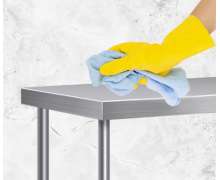 โต๊ะสแตนเลส1ชั้นเกรด 304 รับน้ำหนักได้ 300 กก เหมาะสำหรับ โรงเรียนอนุบาล โรงงาน โรงพยาบาล โรงแรม โรงอาหาร