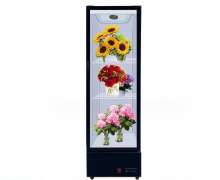 ตู้แช่ดอกไม้ 1 ประตู สีดำ 600*600*1910 mm. 400 ลิตร 0
