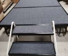 ขนาด 1220*2440 สูง 410-610 mm. เวทีสำเร็จรูปจัดเลี้ยงเก็บพับเคลื่อนที่ได้ ขนาด 1220*2440 สูง 410-610 mm