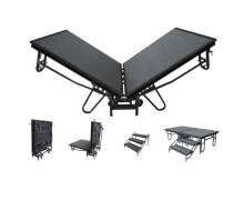 ขนาด 1220*2440 สูง 410-610 mm. เวทีสำเร็จรูปจัดเลี้ยงเก็บพับเคลื่อนที่ได้ ขนาด 1220*2440 สูง 410-610 mm