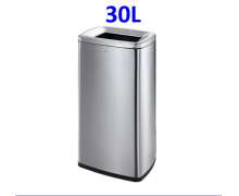 ถังขยะสแตนเลสแยกประเภท1ช่อง ขนาด 320*265*700mm mm.สแตนเลสเกรด403 ถังด้านในเป็นพลาสติก  ใส่ขยะได้ 30 ลิตร 0