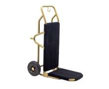 รถเข็นกระเป๋าสัมภาระ สแตนเลส304สีไทเทเนียมท่อกลม32มิล ล้อลม 10 นิ้ว   Bellboy Trolley รุ่น CW-047-6-2 0
