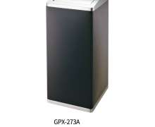 ถังขยะสแตนเลส4ช่องสีดำ ขนาดต่อใบ 295*295*740 mm วางต่อเนื่องเป็นถังขยะแยกประเภทได้ ราคาต่อใบ